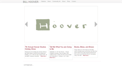 Desktop Screenshot of billhooverart.com